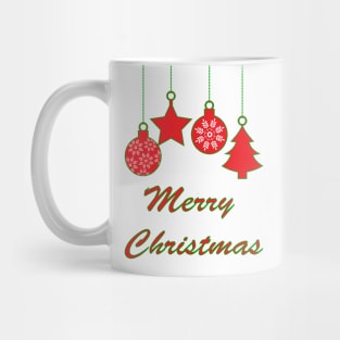 Hanging Christmas ornaments Mug